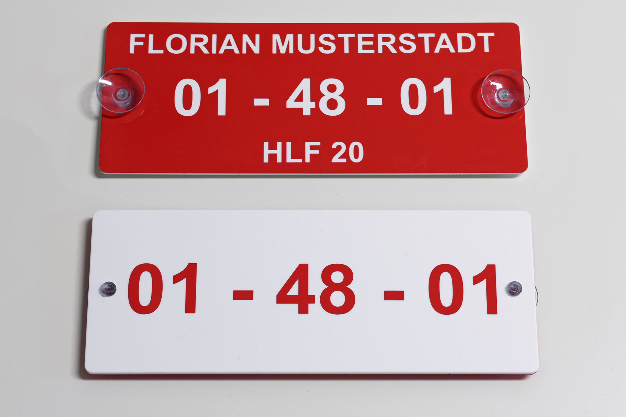Fahrzeugidentschild Fahrzeugidentschild