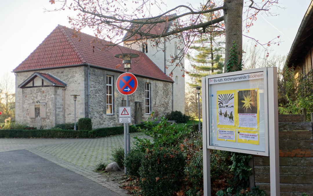 Schaukästen für die Ev.-luth. Kirchengemeinde Stöckheim