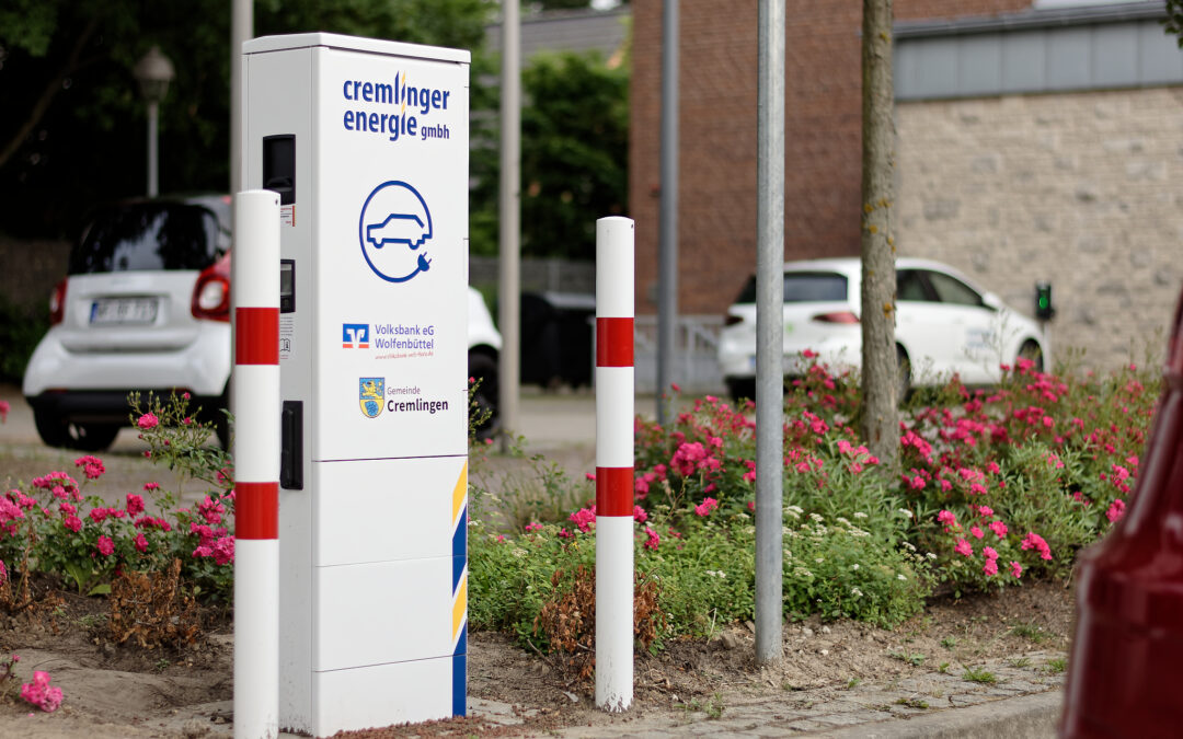 Ladesäulen für die Cremlinger Energie GmbH