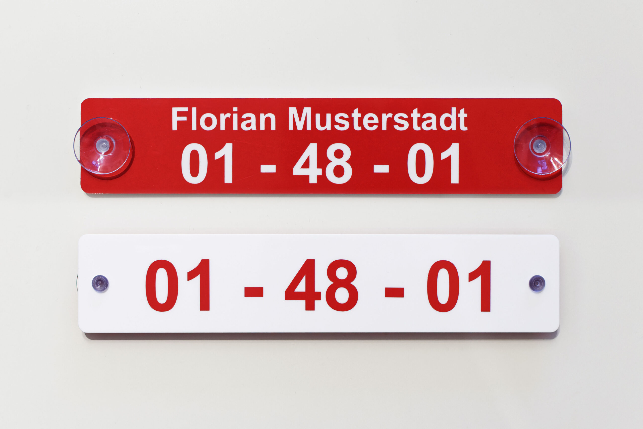 Fahrzeugidentschild Slim Fahrzeugidentschild Slim